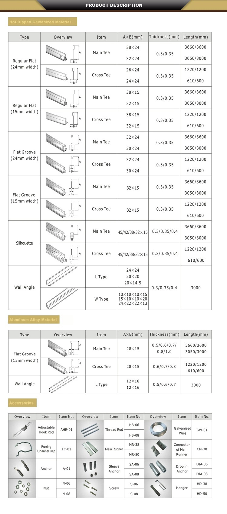 Fireproof Wood Grain Fut Ceiling T Grid